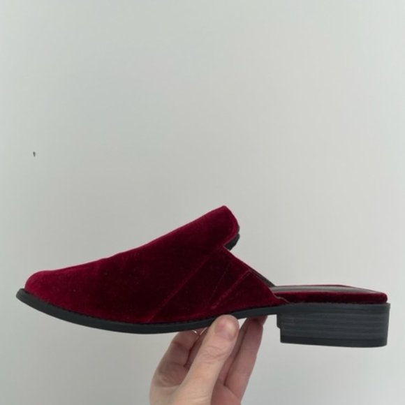 Seychelles - Red Velvet Slider Sz 8.5 - Picture 4 of 5